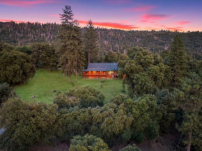 Log cabin oasis with spectacular views & stargazing